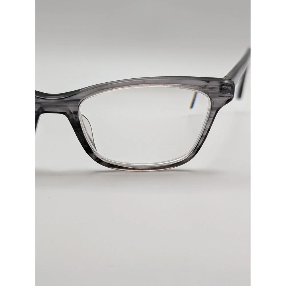 KLiiK Denmark 648‎ Eyeglass Frames Translucent Gray Stripe 48-16-135 Designer